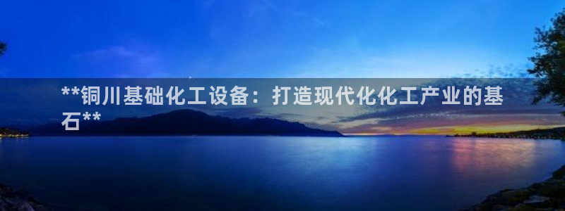 新宝gg平台—创造奇迹登录：**铜川基础化工设备：