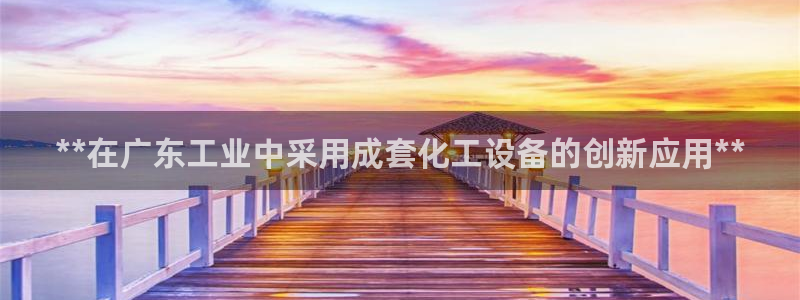 新宝gg一注册：**在广东工业中采用成套化工设备的